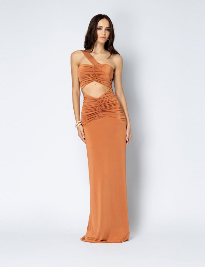 Louise dress terracotta