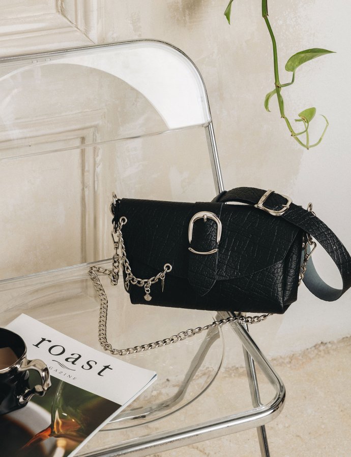 Love song bag black nickel