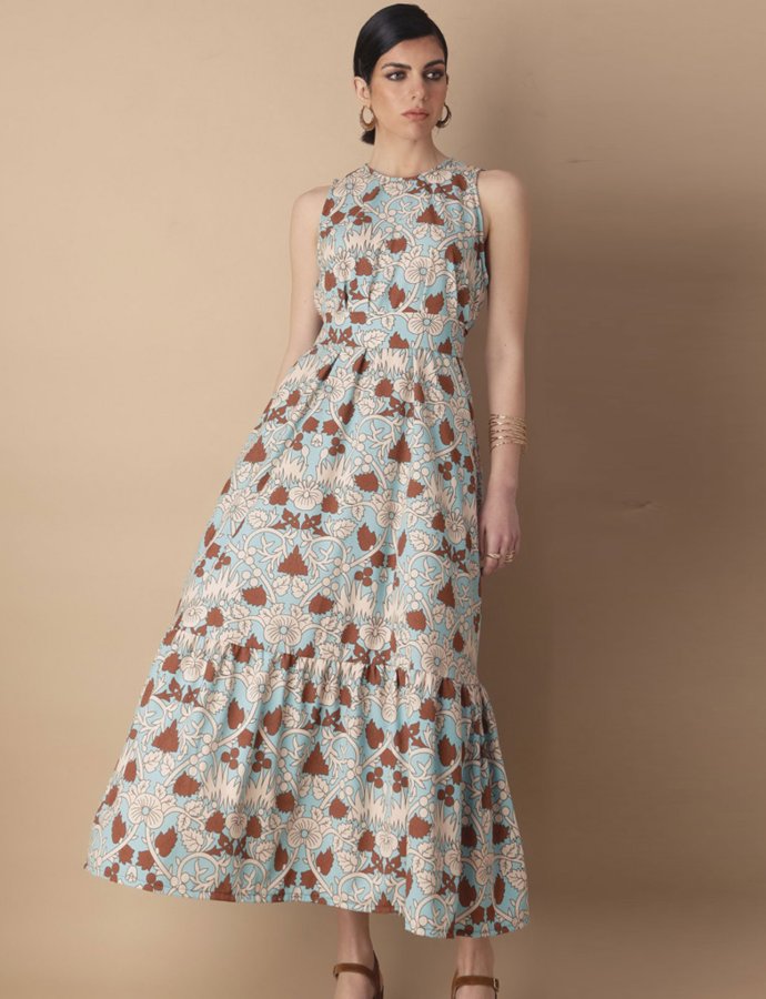Lucia dress brown