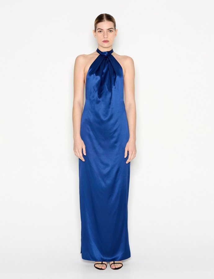 Lumen long dress blue