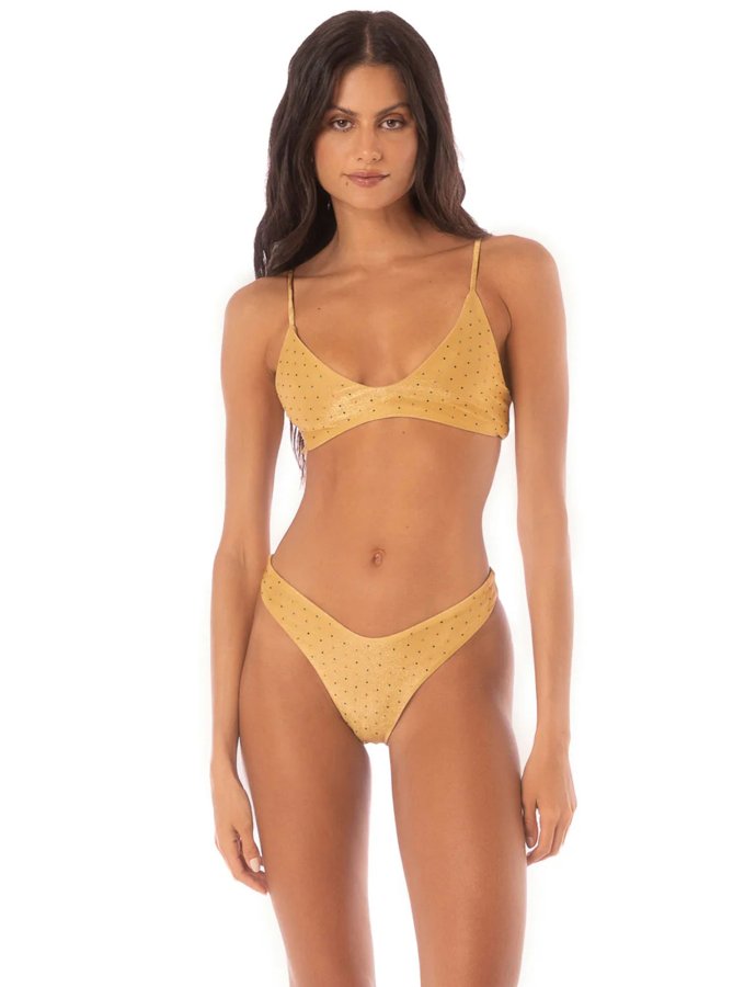 Creamy gold bikini