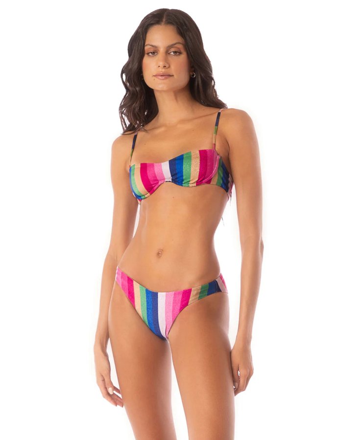Candy stripes bikini