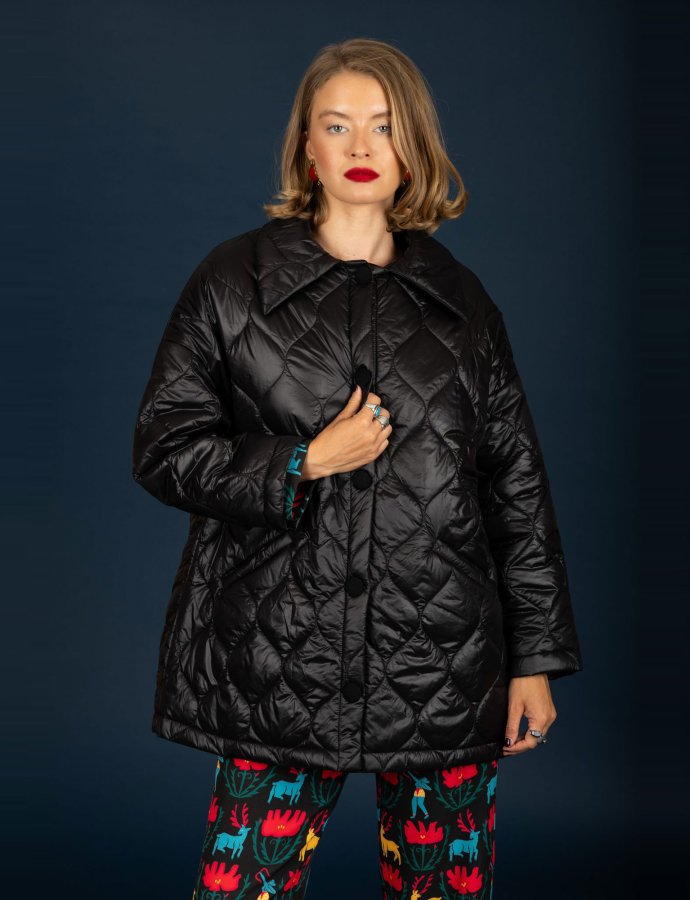 Marcus puffer coat black