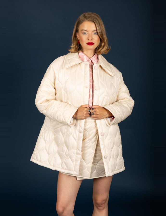 Marcus puffer coat vanilla