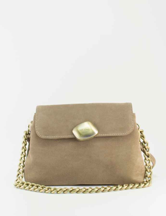 Donna medium bag mocha suede