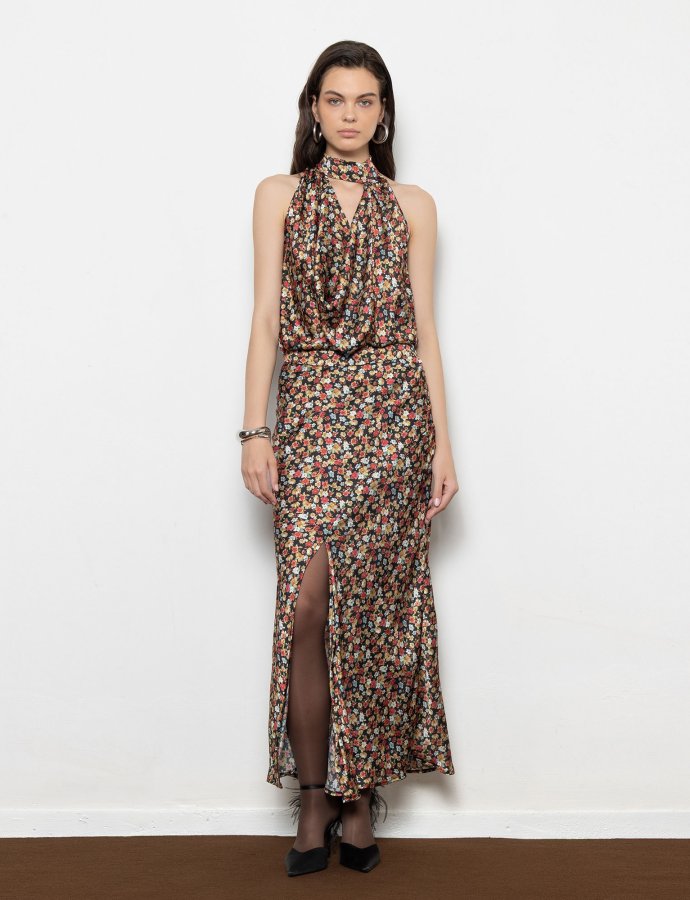 Moonlit skirt floral