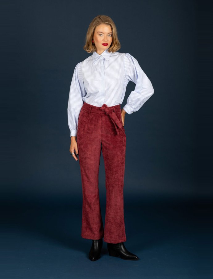 Morris pants bordeaux