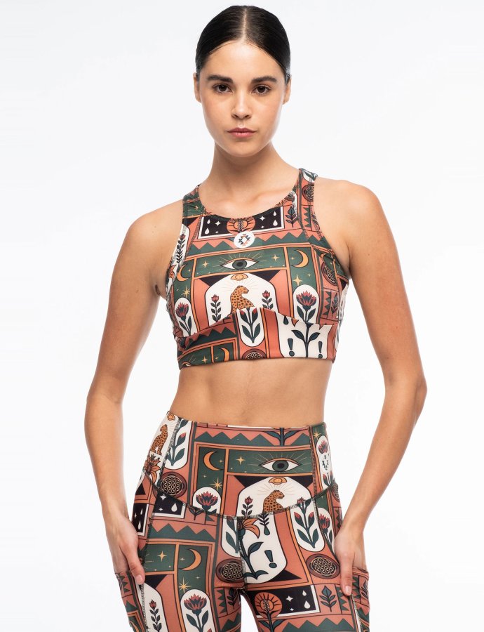 Mystic bloom sports top