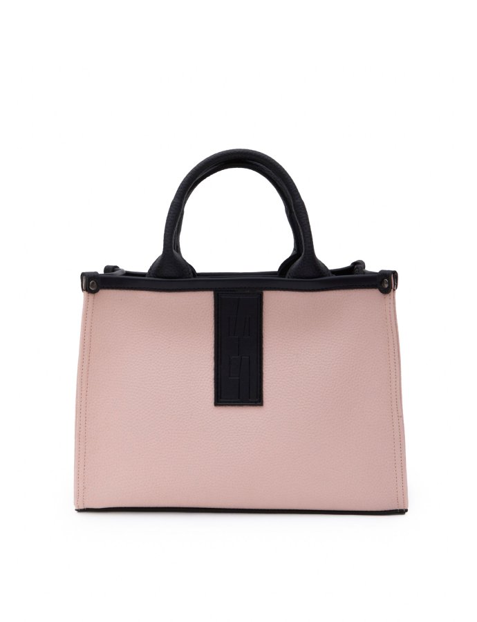 In the name cross tote mini bag pink