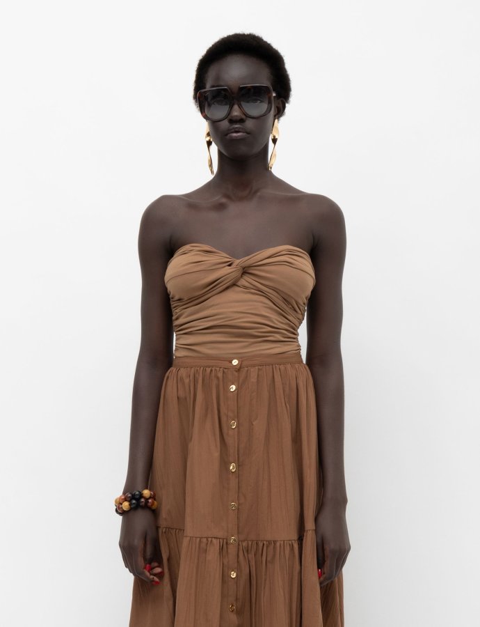 Nile top brown