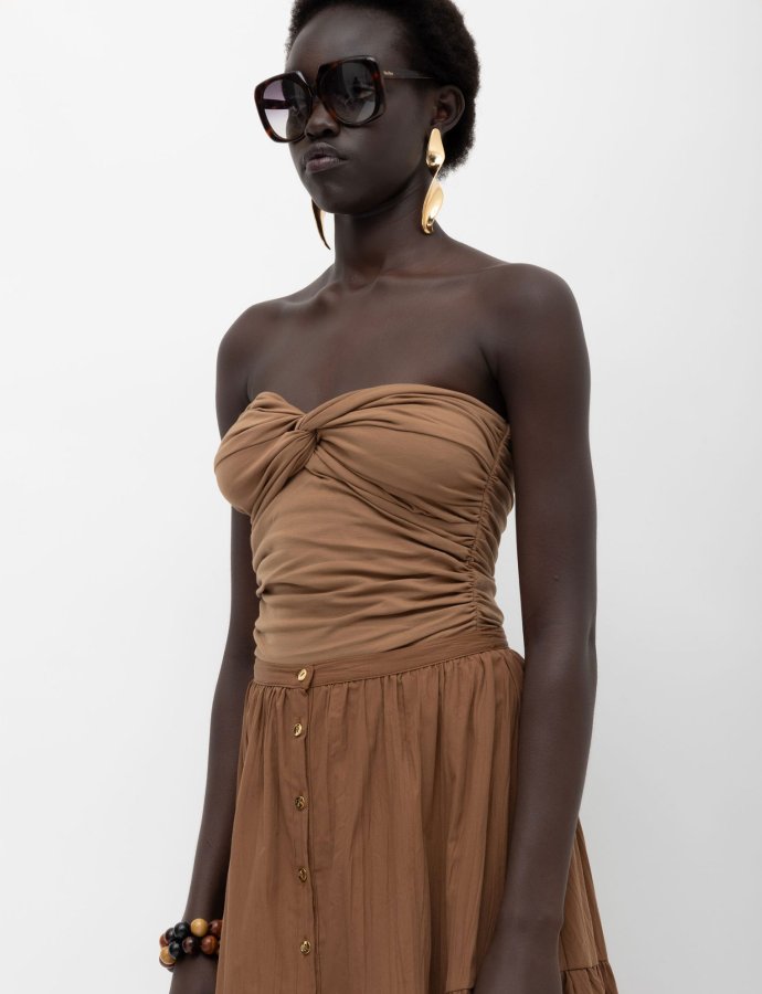 Nile top brown