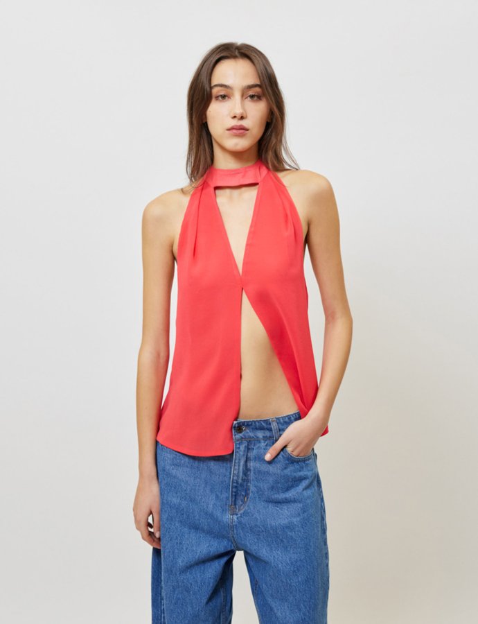 Noemi top red