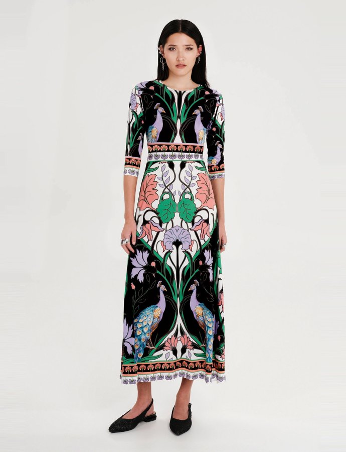 Nostalgia maxi dress