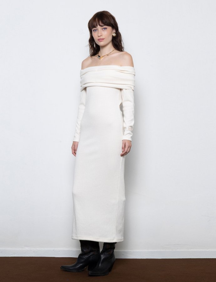 Nyra ivory dress