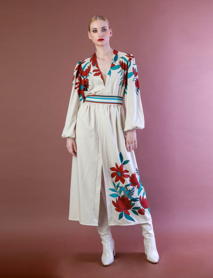 Olivia dress ivory
