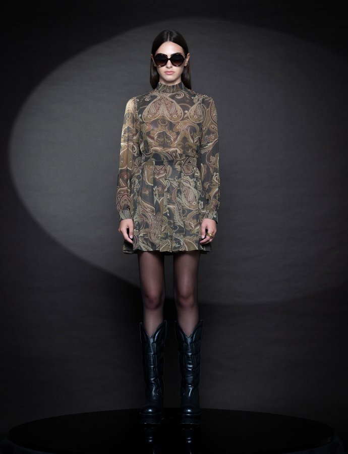 Olivia dress olive