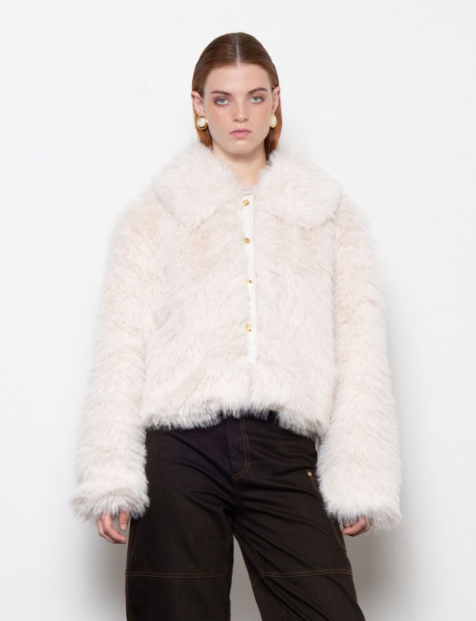 Orellia faux fur off white