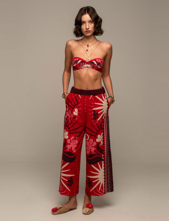 Passion flower pants