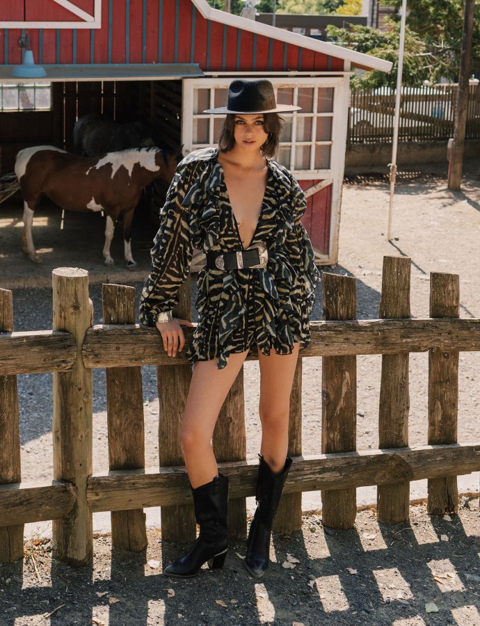 Pearl shirt dress