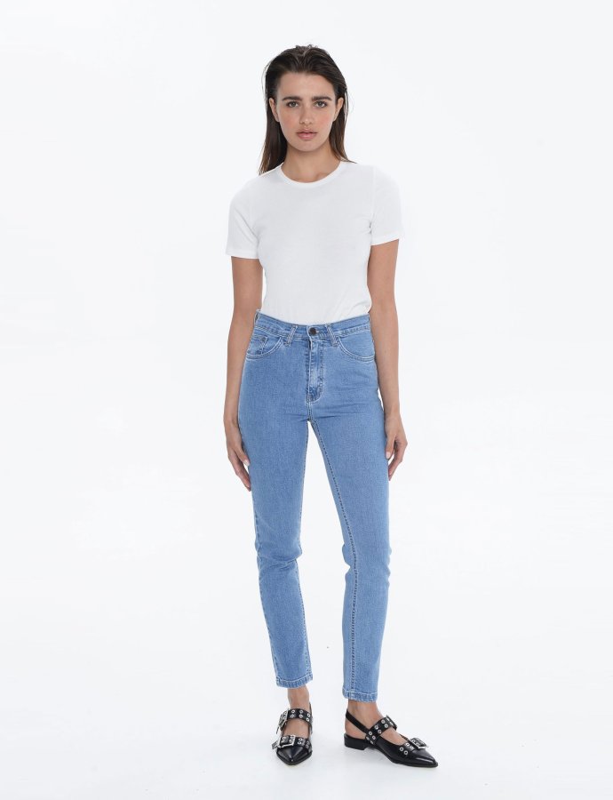Persa bamboo top off white