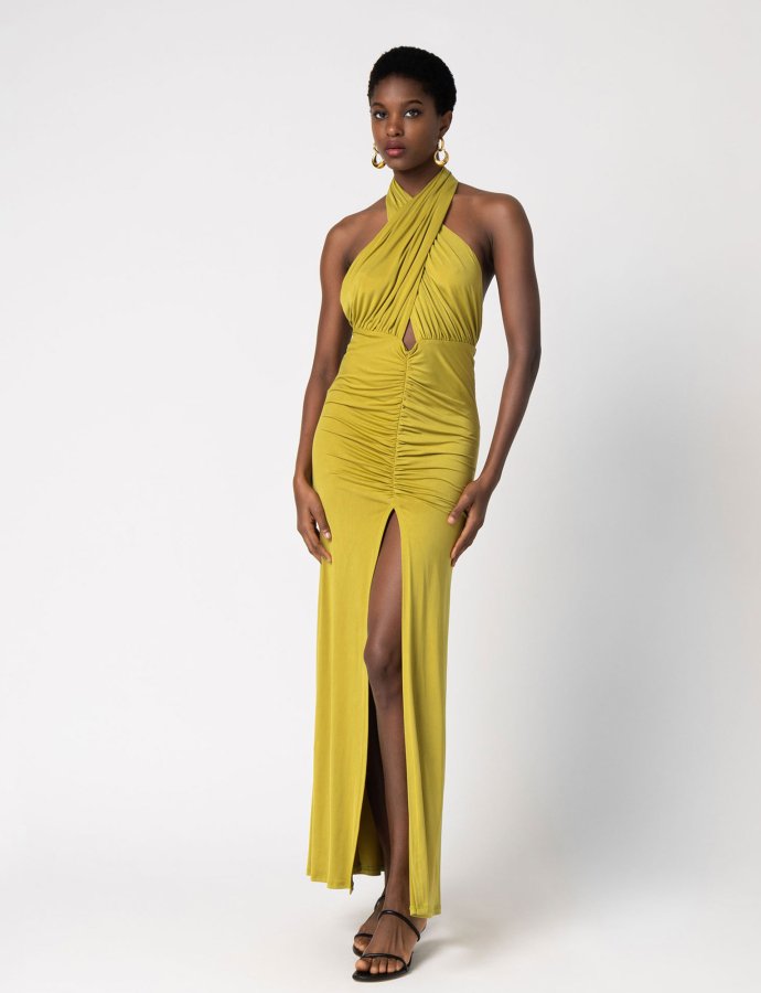 Persephone dress lime