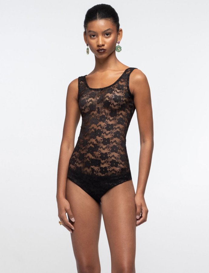 Poetry lace bodysuit