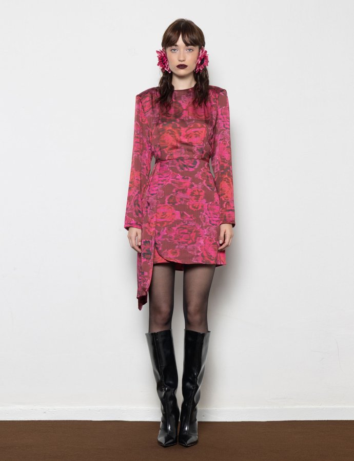 Poison rose dress