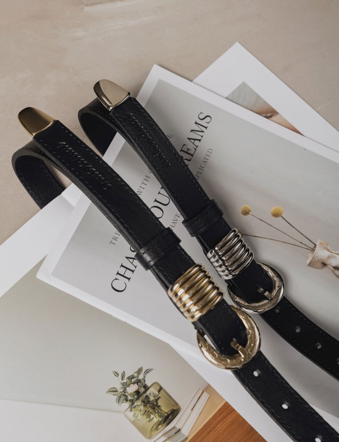 Praise you belt black-nickel