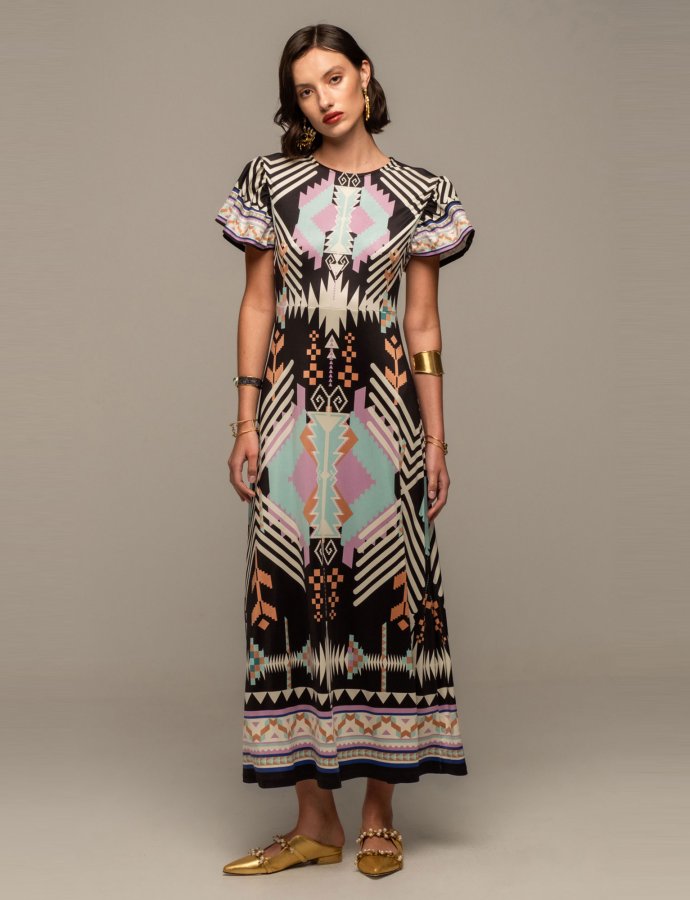 Quantum long dress
