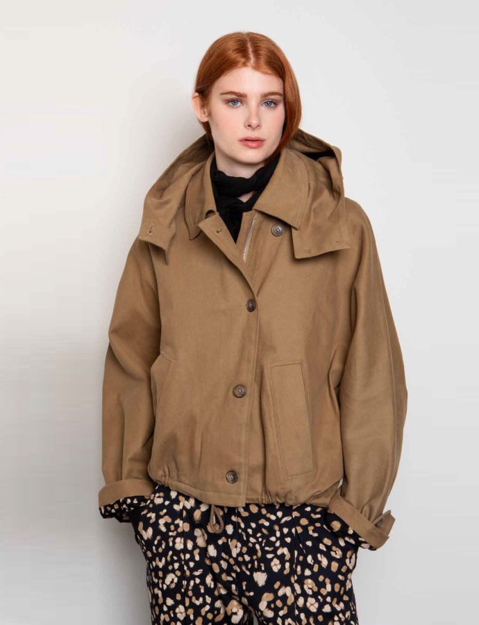Rainy jacket toffee