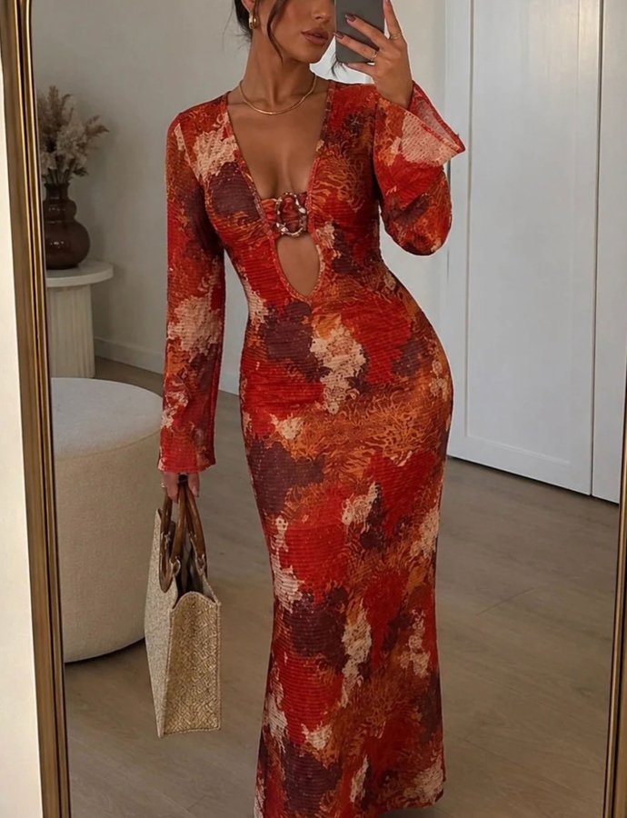 Marisol macrame dress