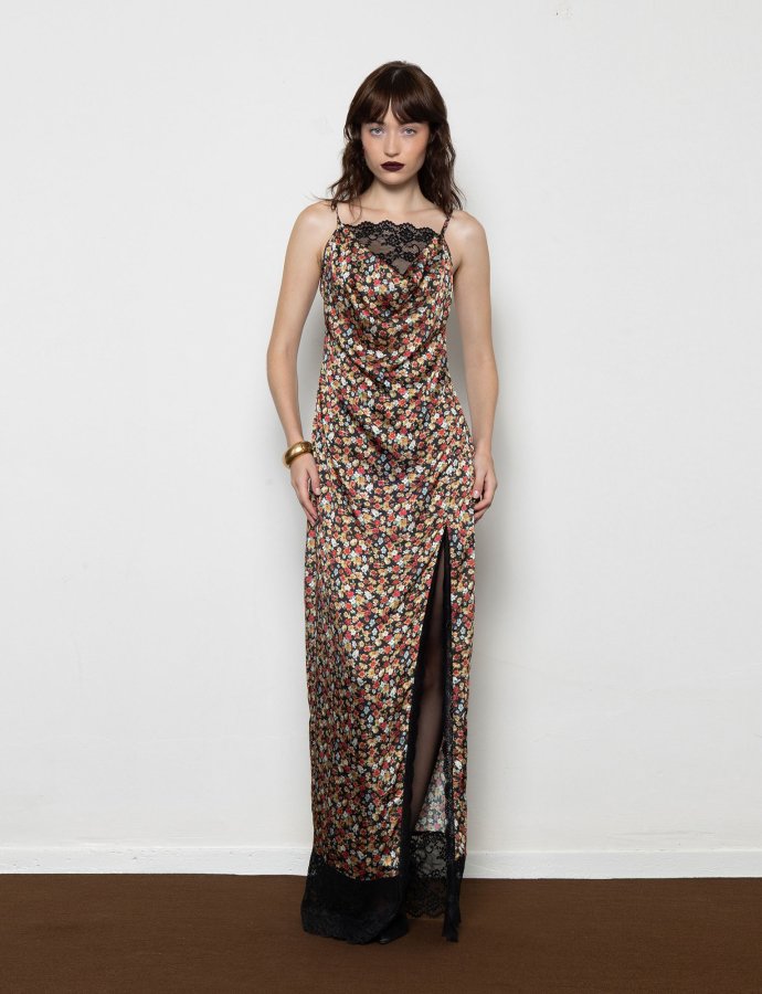 Ruby flower dress
