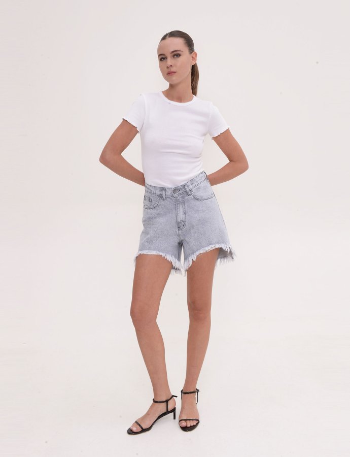 Rossa shorts platinum grey