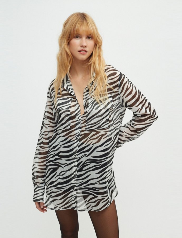 Scarlett shirt zebra