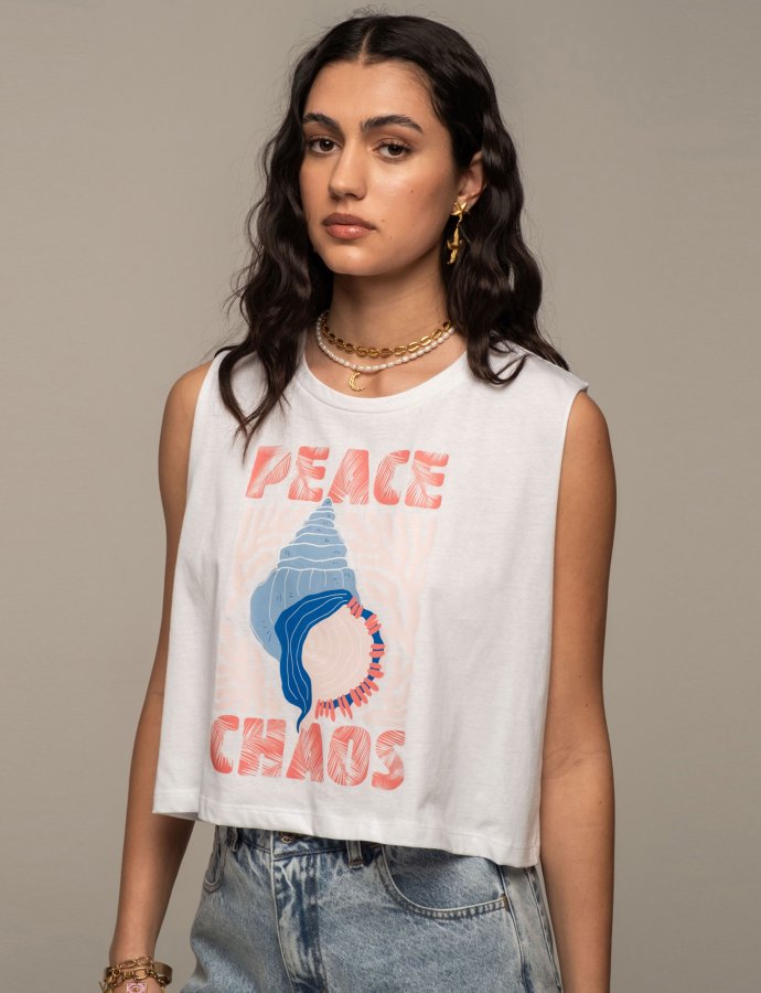Seashell tank top