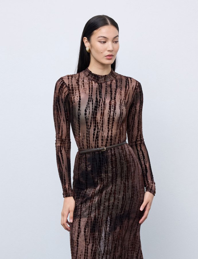 Second skin mesh bodysuit