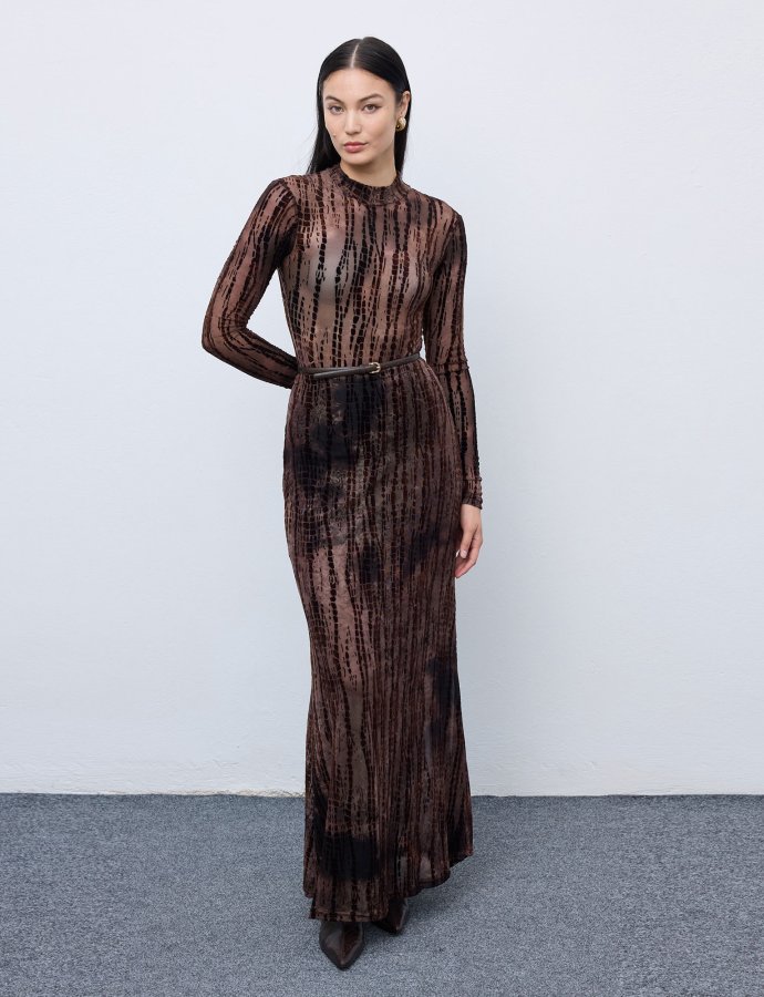 Second skin mesh mermaid skirt