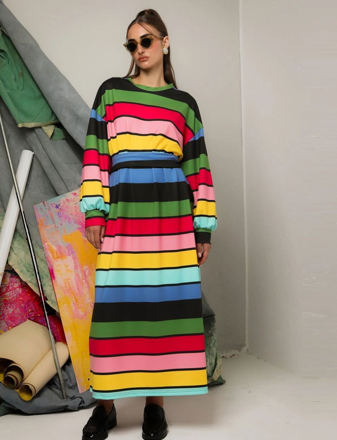 Solene dress color note