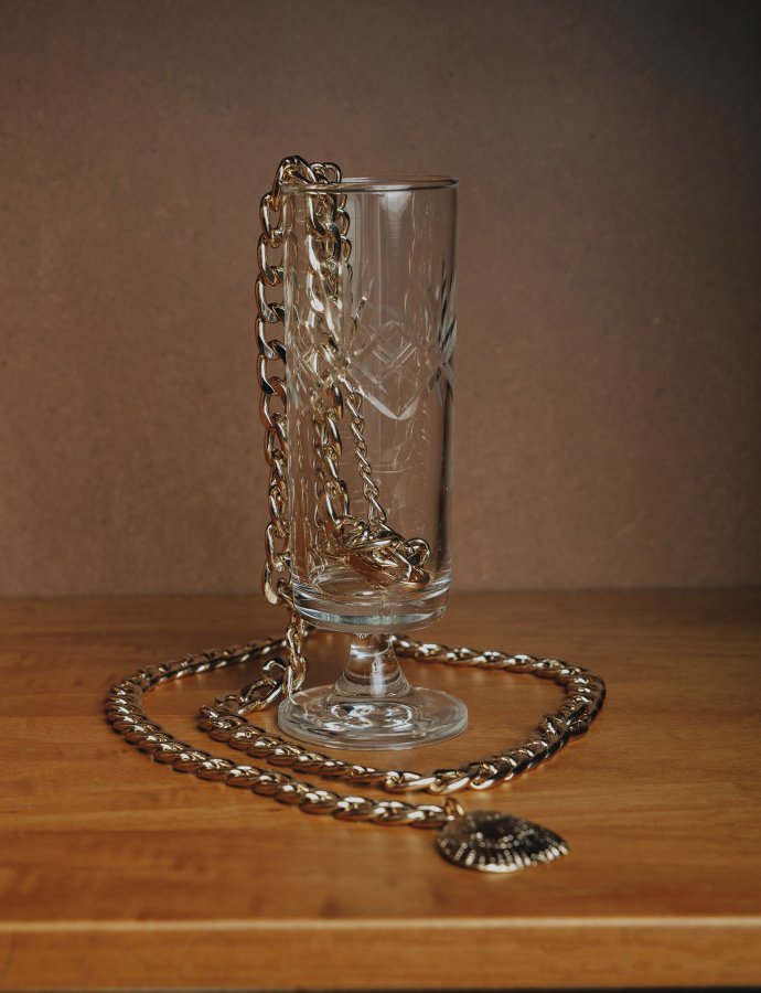 Summer wine belt gold