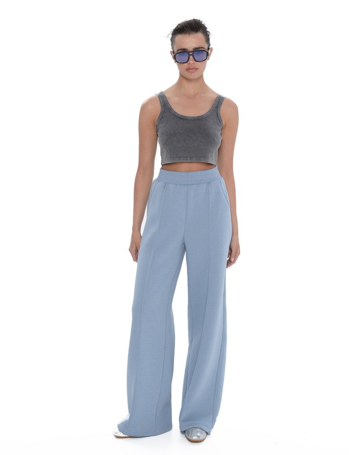 Suzara sweat pants dusty blue