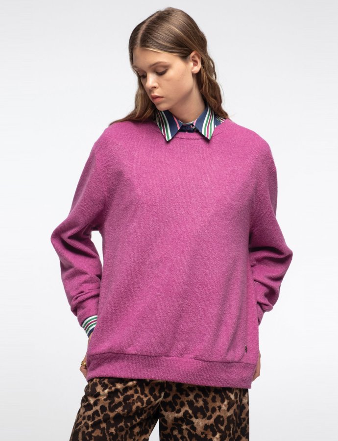 Thistle top magenta