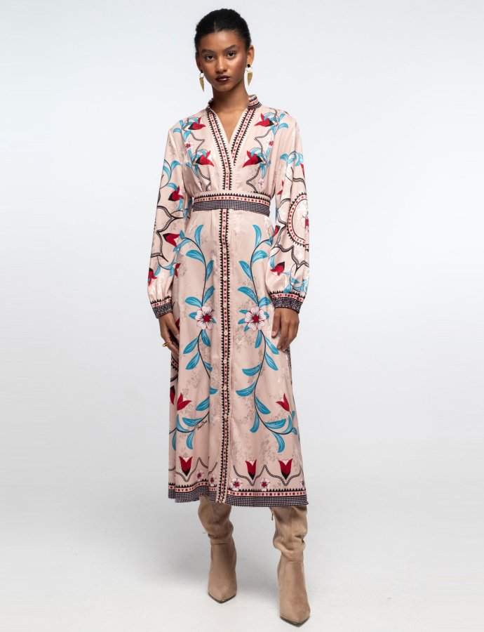 Tulip shirt dress