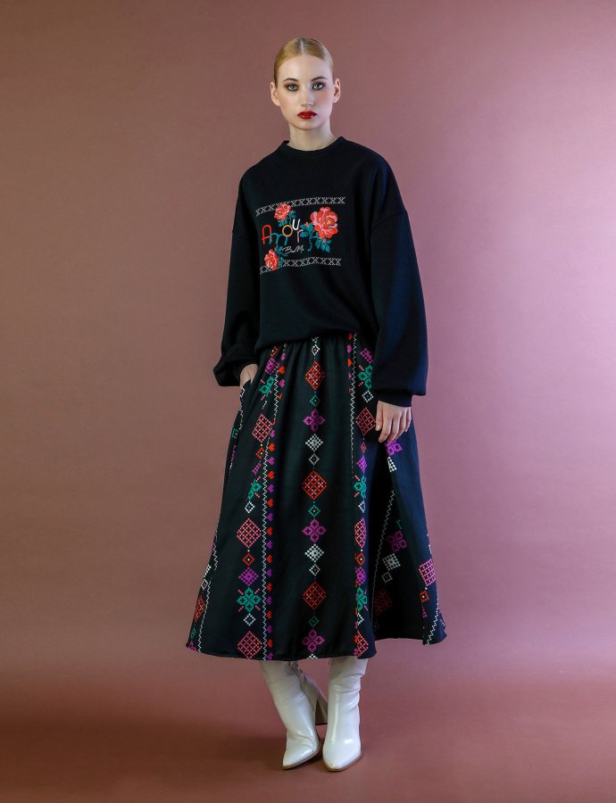 Valeria skirt black