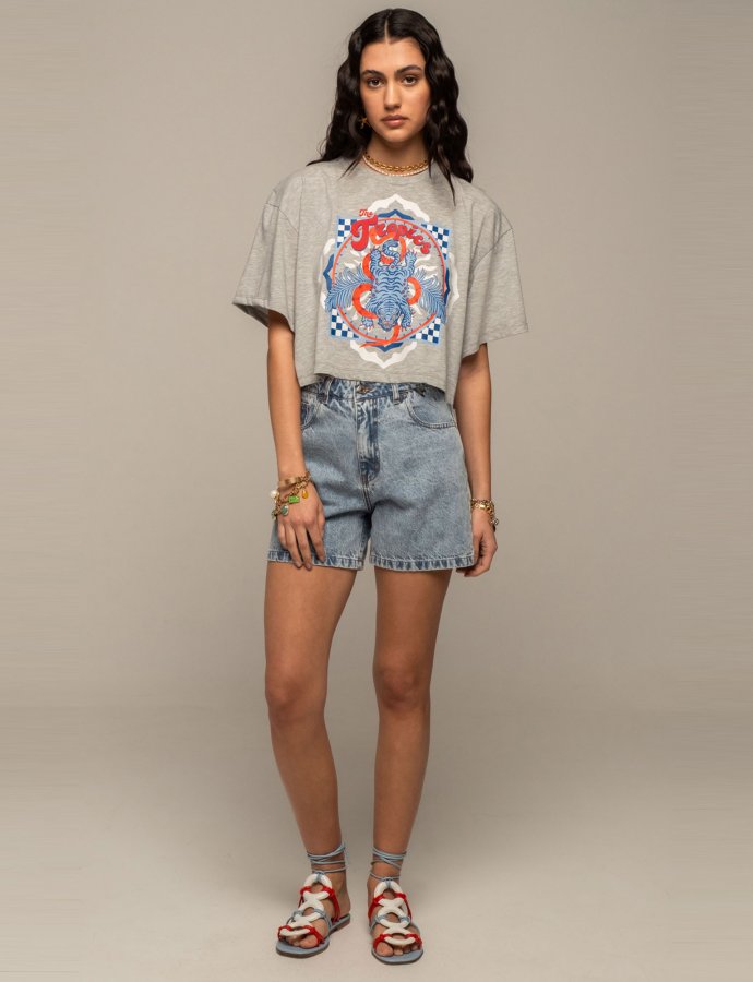 Voyage crop t-shirt
