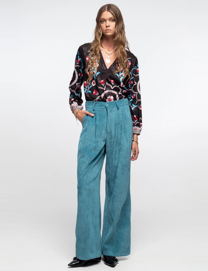 Willow pants teal