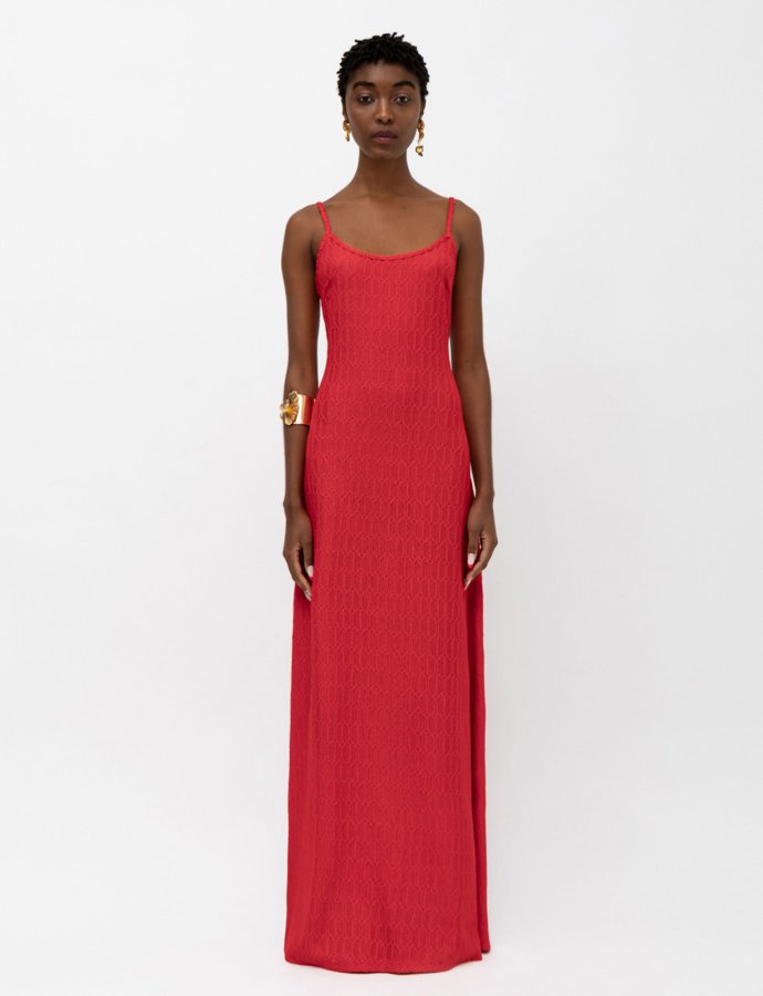 Zanzi dress red